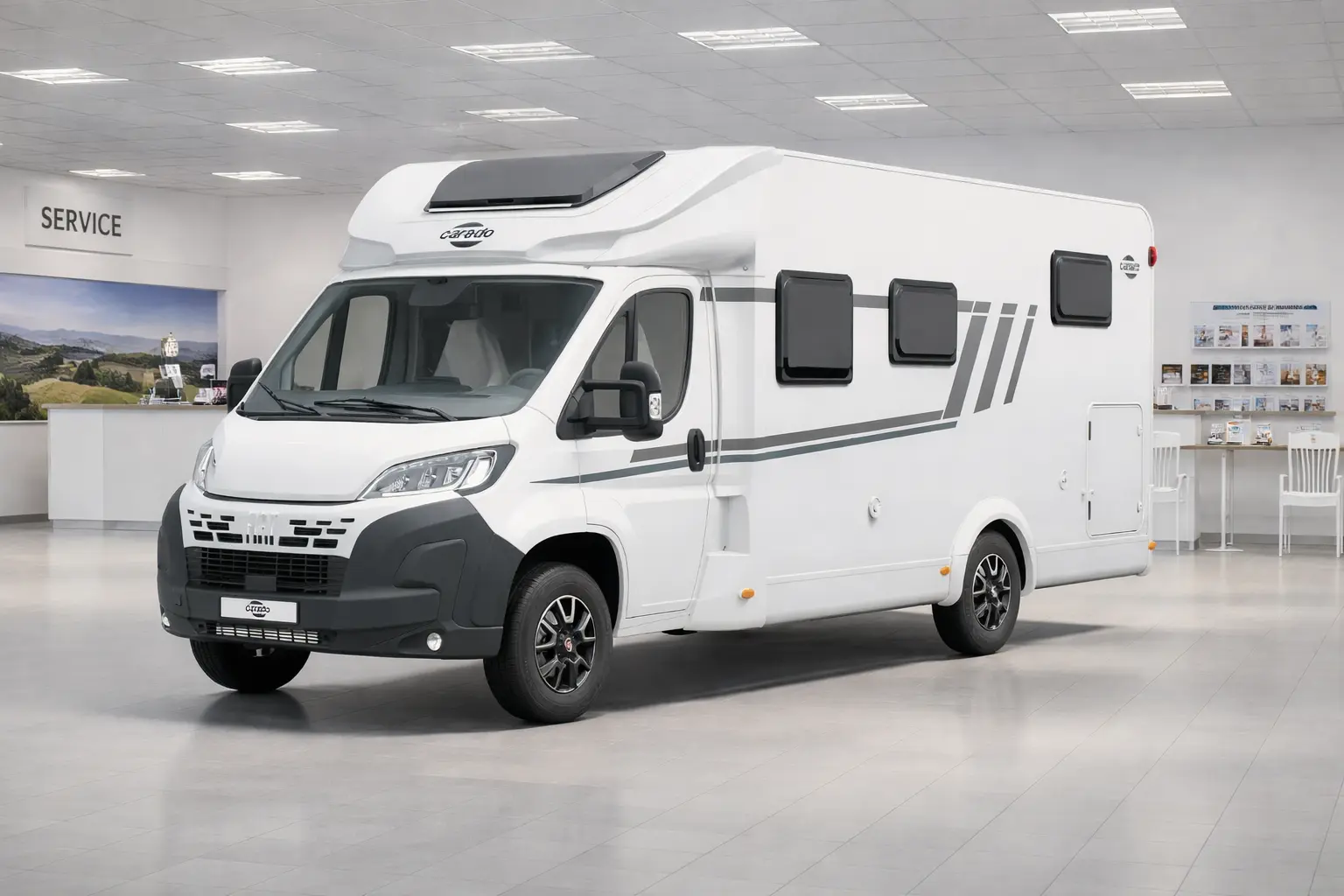 Carado T338 Show Carado T338 camper Campercarverhuur Trigt