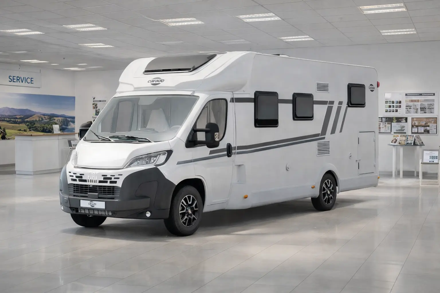 Carado T448 show Carado T448 camper Campercarverhuur Trigt